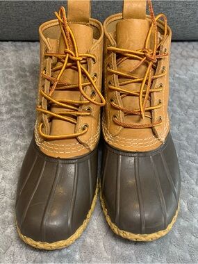 L.L. Bean Yellow Rubber Sole Boot